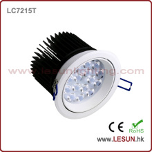 Helligkeit 15x3w LED Einbauleuchte Downlight LC7215t